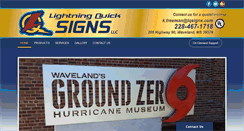 Desktop Screenshot of lqsigns.com